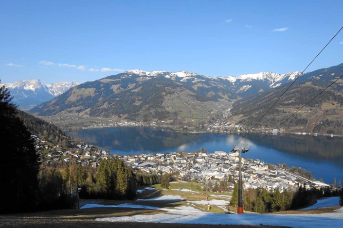 Blick auf Zell am See