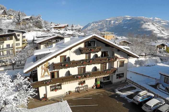 Pension Alpenrose Winteraufnahme